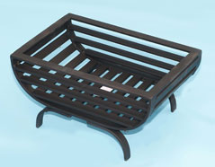 Small fire grate - oval bottom