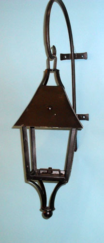Outdoor wall lantern - with wall bracket